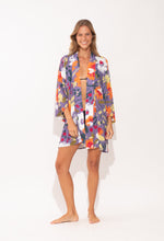 Załaduj obraz do przeglądarki galerii, Image 04: Rio De Sol Robe De Plage Garden-Flower Kimono
