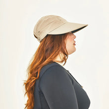 Załaduj obraz do przeglądarki galerii, Image 04: Uv Line Casquette Visor Capri Colors Nac Fem Sand Black Upf50+
