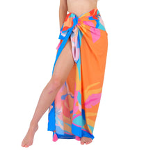 Załaduj obraz do przeglądarki galerii, Gallery: Rio De Sol Pareo Orange Bloom Canga
