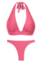 Załaduj obraz do przeglądarki galerii, Product Front: Rio De Sol Ensemble Set Confetti Halter-Cos Leblon-Fio
