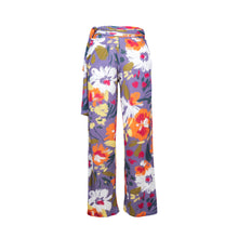 Załaduj obraz do przeglądarki galerii, Product Front: Rio De Sol Pantalon De Plage Garden-Flower Pants Knot
