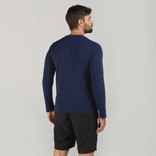 Załaduj obraz do przeglądarki galerii, Model Back: Uv Line Fitness Haut Sport Fit Mas Ml Marinho Upf50+
