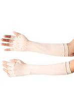 Załaduj obraz do przeglądarki galerii, Model Front: Uv Line Gants Long Gloves Uni Beige Upf50+
