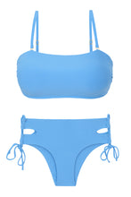 Załaduj obraz do przeglądarki galerii, Product Front: Rio De Sol Ensemble Set Baltico Bandeau-Reto Madrid
