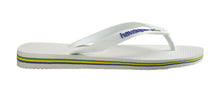 Załaduj obraz do przeglądarki galerii, Model Back: Havaianas Tongs Brasil Logo White
