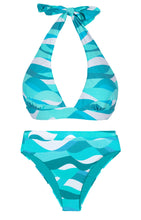 Załaduj obraz do przeglądarki galerii, Product Front: Rio De Sol Ensemble Set Mayaguana Halter-Cos Hotpant-Cos
