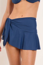 Załaduj obraz do przeglądarki galerii, Gallery: Rio De Sol Jupe De Page Mini Skirt Navy
