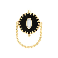 Załaduj obraz do przeglądarki galerii, Model Front: Hipanema Bague Miamor Black Hipanema
