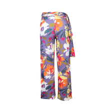 Załaduj obraz do przeglądarki galerii, Product Back: Rio De Sol Pantalon De Plage Garden-Flower Pants Knot
