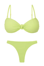 Załaduj obraz do przeglądarki galerii, Product Front: Rio De Sol Ensemble Set Bora-Citrus Bandeau-Joy Leblon-Fio
