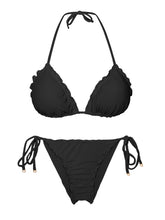 Załaduj obraz do przeglądarki galerii, Product Front: Rio De Sol Ensemble Set Malibu-Black Frufru
