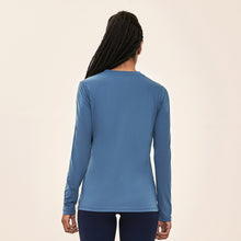 Załaduj obraz do przeglądarki galerii, Model Back: Uv Line T-Shirt Longsleeve Sport Fit Aco Upf50+
