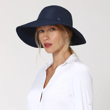 Załaduj obraz do przeglądarki galerii, Image 02: Uv Line Chapeau Souple/Capeline Hat Lyon Nac L Fem Navy Blue Upf50+
