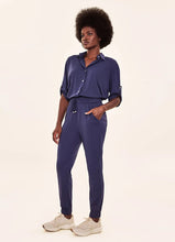 Załaduj obraz do przeglądarki galerii, Image 02: Uv Line Pantalon De Plage Pants Fem Basic Navy Blue Upf50+
