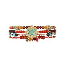 Załaduj obraz do przeglądarki galerii, Product Front: Hipanema Bracelet Metaphor Turquoise Hipanema
