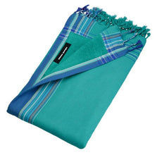 Załaduj obraz do przeglądarki galerii, Product Back: Simone Et Georges Serviette De Plage Kikoy Martin
