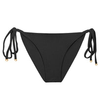 Załaduj obraz do przeglądarki galerii, Product Front: Rio De Sol Bas Bottom Malibu-Black Cheeky-Tie
