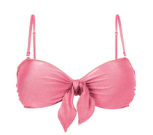 Załaduj obraz do przeglądarki galerii, Product Front: Rio De Sol Haut Top Shimmer-Confetti Bandeau-Knot
