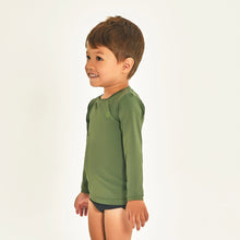 Załaduj obraz do przeglądarki galerii, Image 02: Uv Line T-Shirt Longsleeve Baby Green Militar Upf50+
