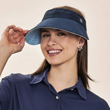Załaduj obraz do przeglądarki galerii, Gallery: Uv Line Visière Visor Bali Fem Navy Light Blue Upf50+
