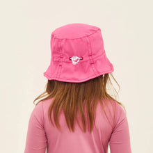 Załaduj obraz do przeglądarki galerii, Model Back: Uv Line Bob Hat Napoli Basic Kids Nac Inf Pink Upf50+
