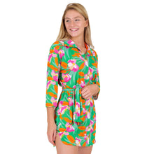 Załaduj obraz do przeglądarki galerii, Gallery: Rio De Sol Chemise Green Bloom Chemise

