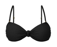 Załaduj obraz do przeglądarki galerii, Product Front: Rio De Sol Haut Top Bora-Black Bandeau-Joy
