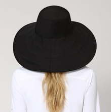 Załaduj obraz do przeglądarki galerii, Model Back: Uv Line Chapeau Souple/Capeline Beverly Hills Preto Upf50+
