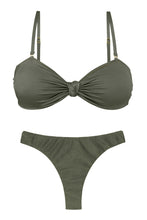 Załaduj obraz do przeglądarki galerii, Product Front: Rio De Sol Ensemble Set Croco Bandeau-Joy Nice-Fio
