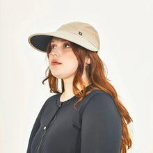 Załaduj obraz do przeglądarki galerii, Image 02: Uv Line Casquette Visor Capri Colors Nac Fem Sand Black Upf50+
