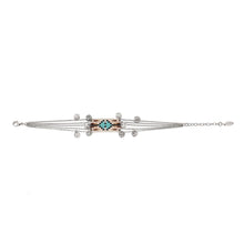 Załaduj obraz do przeglądarki galerii, Product Back: Hipanema Bracelet Silver Hatchee Hipanema
