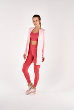 Załaduj obraz do przeglądarki galerii, Image 02: Alto Giro Fitness Haut Cardigan Rib Santorini Rosa Respire
