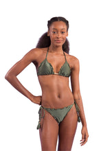 Załaduj obraz do przeglądarki galerii, Model Front: Rio De Sol Bas Bottom Croco Frufru-Fio
