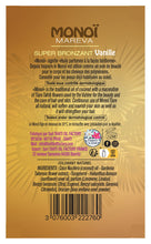 Załaduj obraz do przeglądarki galerii, Product Back: Tevi Monoi Oils Monoi Superbronzant Vanille 120Ml
