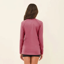 Załaduj obraz do przeglądarki galerii, Model Back: Uv Line T-Shirt Longsleeve Uvpro Kids Malva Upf50+
