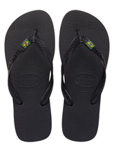 Załaduj obraz do przeglądarki galerii, Product Front: Havaianas Tongs Havaianas Brasil Black
