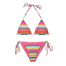 Załaduj obraz do przeglądarki galerii, Product Front: Rio De Sol Ensemble Set Supercolor Tri-Inv Cheeky-Tie
