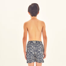 Załaduj obraz do przeglądarki galerii, Model Back: Uv Line Maillot De Bain Garçon Shorts Kids Costela Aco Upf50+
