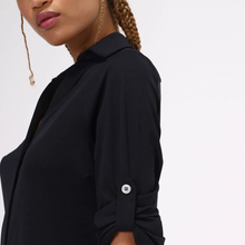 Załaduj obraz do przeglądarki galerii, Image 04: Uv Line Chemise Shirtdress Copenhagen Fem Black Upf50+
