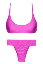 Załaduj obraz do przeglądarki galerii, Product Front: Rio De Sol Ensemble Set Eden-Pink Bralette Rio-Cos
