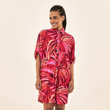 Załaduj obraz do przeglądarki galerii, Image 04: Uv Line Chemise Shirtdress Copacabana Upf50+
