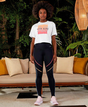 Załaduj obraz do przeglądarki galerii, Image 02: Alto Giro Fitness Bas Legging Hyper Galoes E Bolso Preto
