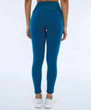 Załaduj obraz do przeglądarki galerii, Image 02: Alto Giro Fitness Bas Legging Supplex Com Laser No Cos Verde Deep
