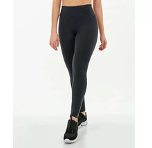 Załaduj obraz do przeglądarki galerii, Model Front: Alto Giro Fitness Bas Legging Supplex Ziper Barra Preto
