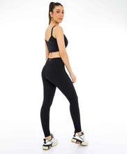 Załaduj obraz do przeglądarki galerii, Image 07: Alto Giro Fitness Bas Legging Unique Recortes Preto
