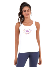 Załaduj obraz do przeglądarki galerii, Model Front: Alto Giro Fitness Haut Regata Skin Fit Inspiracionais Branco Optico
