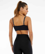 Załaduj obraz do przeglądarki galerii, Model Back: Alto Giro Fitness Haut Top Bodytex Alcas Personalizadas Preto
