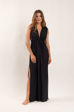 Załaduj obraz do przeglądarki galerii, Black Long Dress Soleil
