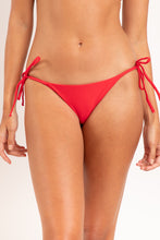 Załaduj obraz do przeglądarki galerii, Bottom Microfibra-Chic-Red Cheeky-Tie
