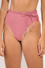 Załaduj obraz do przeglądarki galerii, Bottom Shimmer-Confetti Belted-High-Waist
